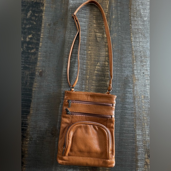 Crossbody Bag Multi-Pocket Purse with Adjustable Strap with Built-In Wallet - Picture 1 of 6
